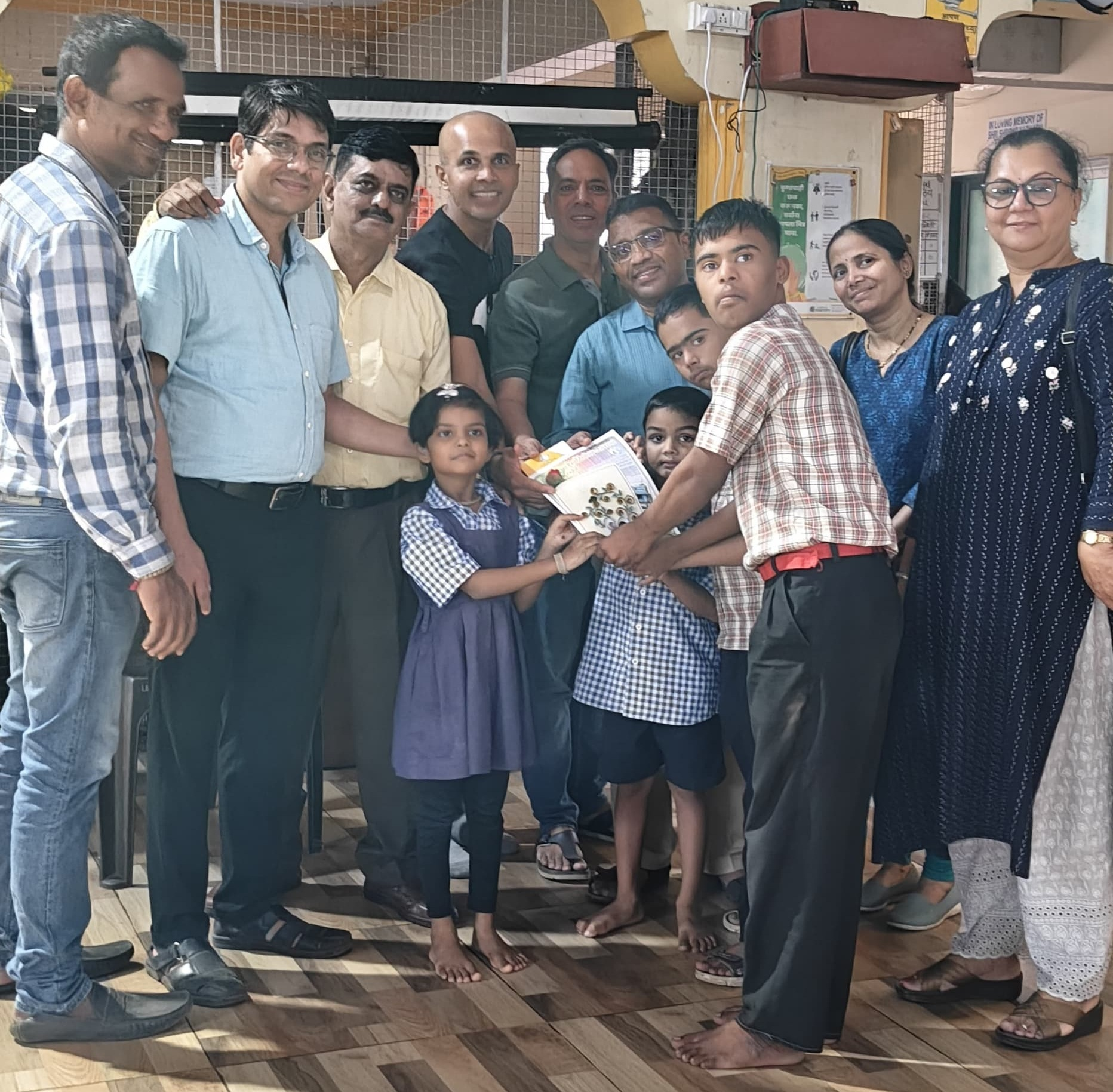 Visit to Aadhar Tirth Ashram, Gharkul Parivar Sanstha, Anusuyatmaja